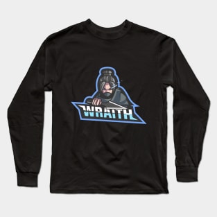 Apex Legends Wraith Mascot Esports logo Long Sleeve T-Shirt